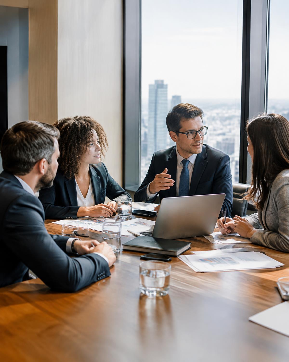 Strategisches Business-Gespräch